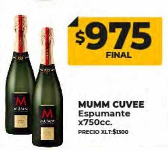 Supermayorista Vital Mumm cuvee oferta