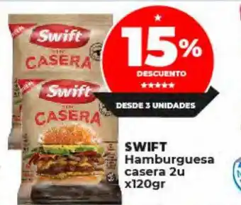 Supermayorista Vital Swift hamburguesa casera oferta