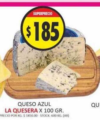 Supermercados Becerra Queso azul la quesera oferta