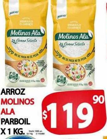 Supermercados Mariano Max Arroz molinos ala parboil oferta