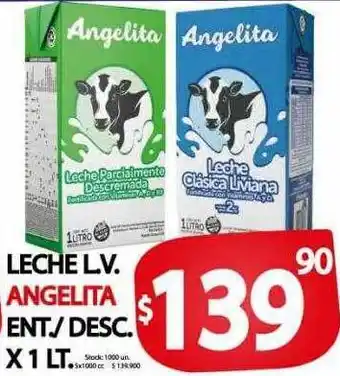 Supermercados Mariano Max Leche l.v angelita oferta