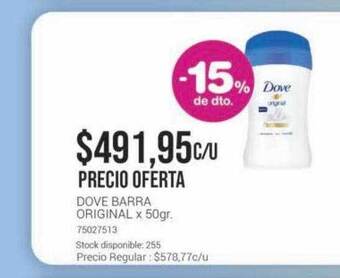 La Santé Dove barra original -15% de dto. oferta