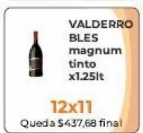 Pasos Supermercado Valderrobles magnum tinto oferta