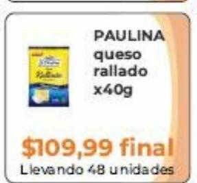 Paulina queso rallado