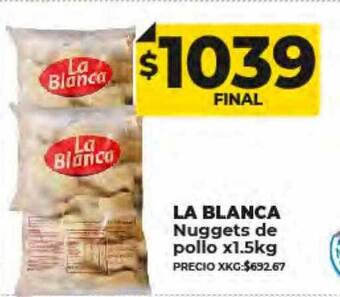 Supermayorista Vital La blanca nuggets de pollo oferta