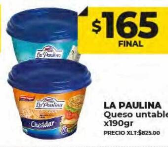 Supermayorista Vital La paulina queso untable oferta