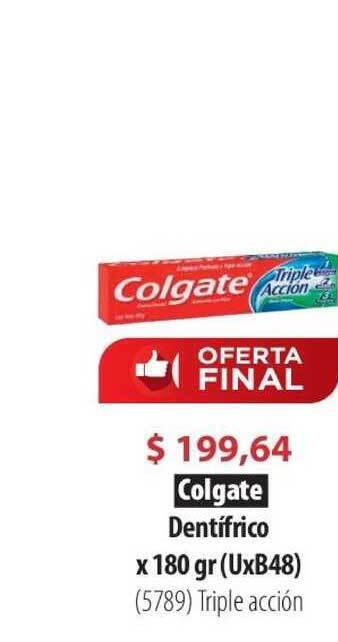 Parodi Colgate Dentífrico x 180 gr (UxB48) oferta