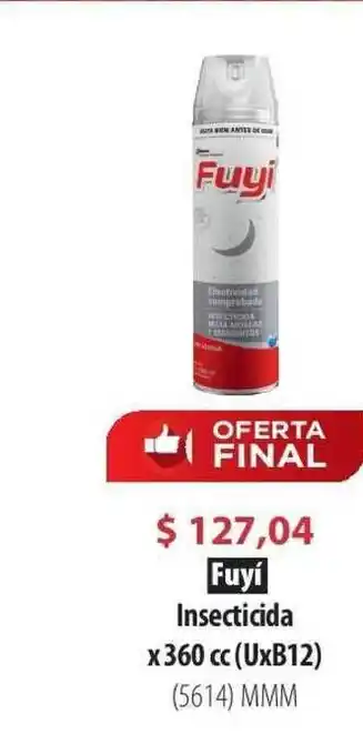 Parodi Fuyí Insecticida x 360 cc (UxB12) oferta