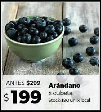 Disco Arándanos cubeta oferta