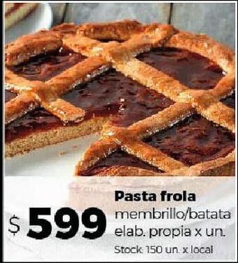 Disco Pasta frola oferta