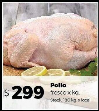 Disco Pollo fresco x kg oferta