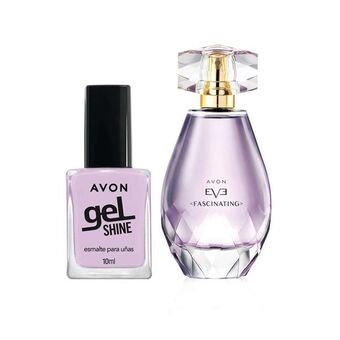 Avon Set x2 perfume eve fascinating + nail gel pastel oferta