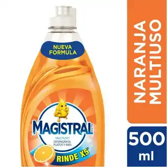 Supermercados Comodin Detergente magistral naranja 500ml oferta