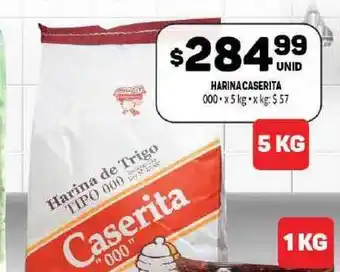Makro Caserita Harina de Trigo 5 kg oferta