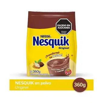 Carrefour Cacao en polvo nesquik doypack 360 g. oferta