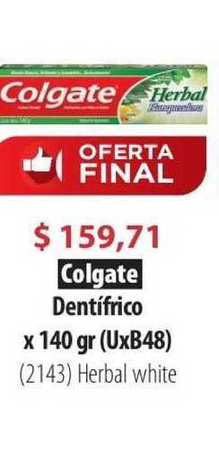 Parodi Colgate Dentífrico x 140 gr (UxB48) oferta