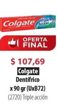Parodi Colgate Dentífrico x 90 gr (UxB72) oferta