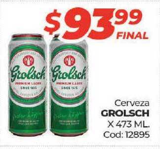Diarco GROLSCH Cerveza x 473 ML. oferta