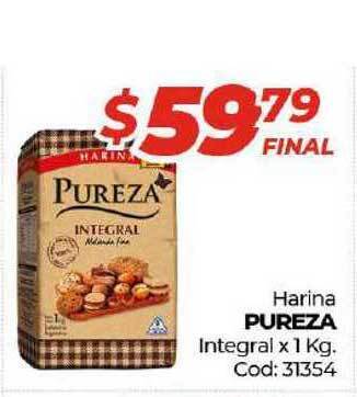 Diarco PUREZA Harina Integral x 1 Kg. oferta