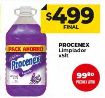 Supermayorista Vital Procenex limpiador oferta