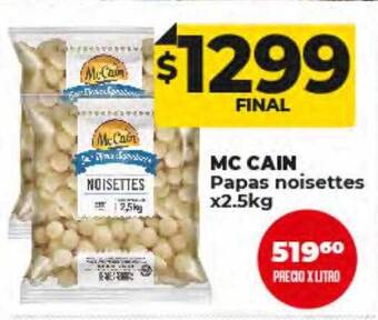 Supermayorista Vital Mc cain papas noisettes oferta