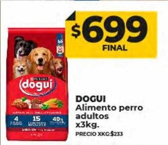 Supermayorista Vital Dogui alimento perro adultos oferta