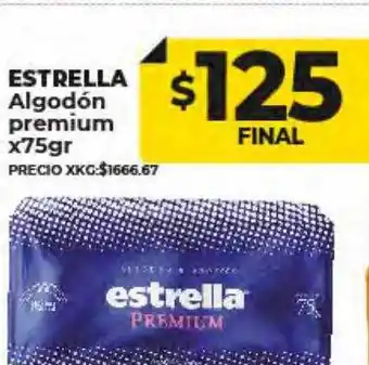 Supermayorista Vital Estrella algodón premium oferta