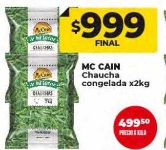 Supermayorista Vital Mc cain chaucha congelada oferta