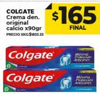 Supermayorista Vital Colgate crma den. original calcio oferta