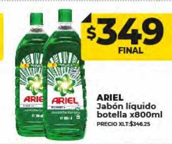 Supermayorista Vital Ariel jabón líquido botella oferta