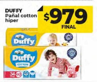 Supermayorista Vital Duffy pañal cotton hiper oferta
