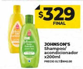 Supermayorista Vital Johnson's shampoo acondicionador oferta