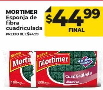 Supermayorista Vital Mortimer esponja de fibra cuadriculada oferta