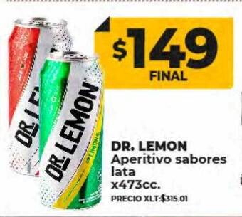 Supermayorista Vital Dr. lemon aperitivo sabores oferta