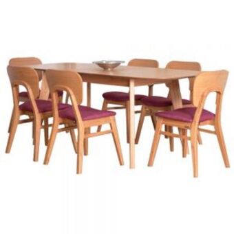 Juego comedor genoud vintage red frida