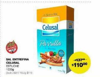 Atomo Conviene Sal entrefina celusal oferta
