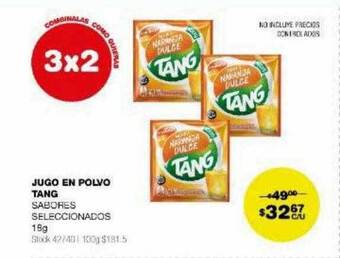 Atomo Conviene Jugo en polvo tang oferta