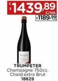 Hipermay Trumpeter champagne chard extra brut oferta