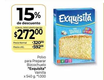 La Anonima Polvo para preparar bizcochuelo oferta