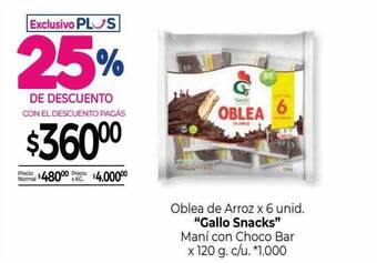 La Anonima Oblea de arroz oferta