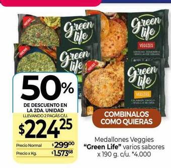 La Anonima Medallones veggies oferta