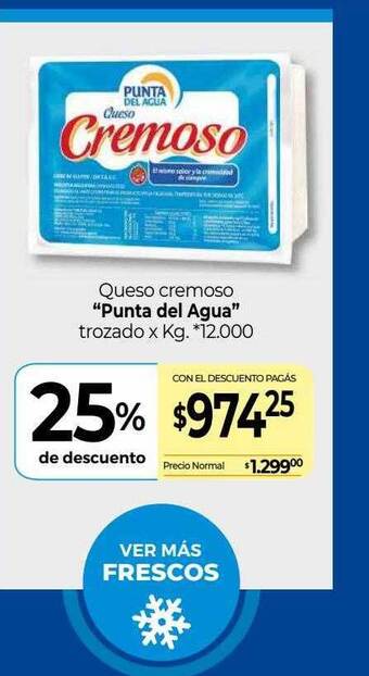 La Anonima Queso cremoso oferta