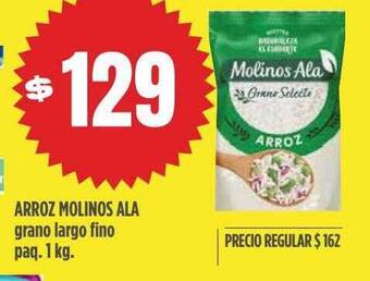 Supermercados Vea Arroz molinos ala grano largo fino oferta