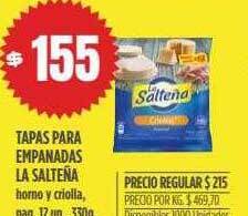 Supermercados Vea Tapas para empanadas la salteña oferta