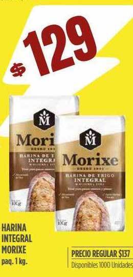 Supermercados Vea Harina integral morixe oferta