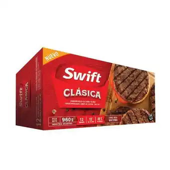 Carrefour Hamburguesa swift clásica 12 u. oferta