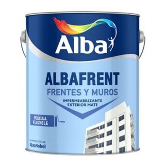Sodimac Membrana líquida para frentes y muros blanca 20 l - alba oferta