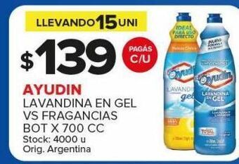 Carrefour Maxi Lavandina ayudin x 700cc oferta