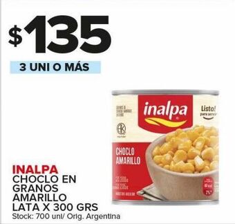 Carrefour Maxi Choclo en granos amarillo inalpa x 300g oferta