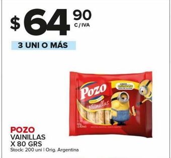 Carrefour Maxi Vainilla pozo x 80g oferta